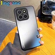 Jingsanc AG Frosted Casing For Honor X8c Silicone Matte Case All-Inclusive Shockproof Hard PC Back C