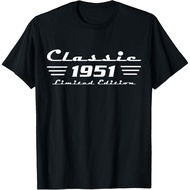 Classic 75 Birthday Decorations Men 75Yr 1951 75Th Birthday T-Shirt
