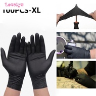 100pcs Disposable Nitrile Rubber Gloves Lab Work Latex Free High Stretch Gloves