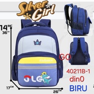 Gof Tas Alto Silver Girl Tas Ransel Sekolah Anak TK PAUD Laki Pria Cowok