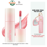 Son Bóng Black Rouge GZ01 Peach Blossom - Hồng Đào 32.8g