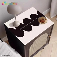 Retro Bedside Table Cover Mat Diatom Mud Absorbent Sunscreen Washing Machine Protective Pad Multifun