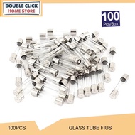 [10Pcs] Glass Fuse Fius Glass Tube Fuse 5 x20mm 6 x 30mm