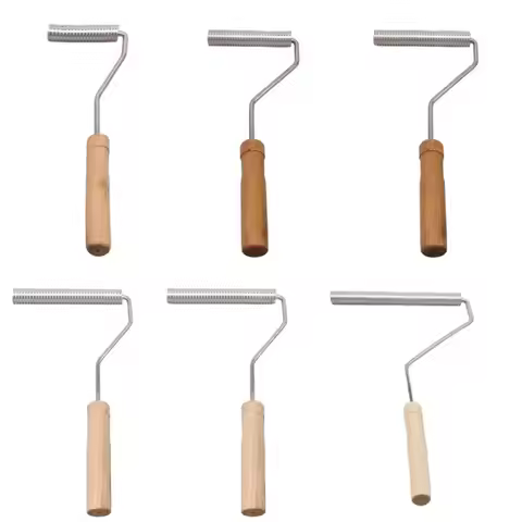 Fiberglass Bubble Paddle Tool Laminating Paint Roller Kit 3pcs Fiberglass Roller Tools Kit for Mold 