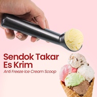 TOPINCN Ice Cream Scoop Anti-Freeze Coffee Sugar Ice Cream Measuring Spoon - O337
