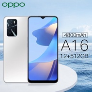 2022 OPPO A16 cellphone 100% murang 512GB Android smartphone 5G dual card dual standby mobile phone