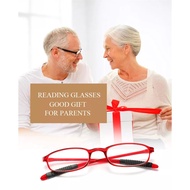 [HS] Lightweight, flexible, elastic, Plus reading glasses made of TR90 -B9002 [HS]