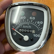 OFFER - RETAK SIKIT HONDA C70 C65 C90 METER C70 Meter Assy Lampu BULAT SPEEDO METER SPEEDOMETER MITE