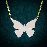 Butterfly necklace simple and cute