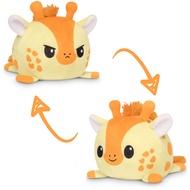 The Original Reversible Giraffe Plushie Patented Design Sensory Fidget Toy for Stress Relief Happy +
