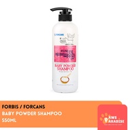 Forbis Baby Powder Cat Dog Shampoo 550ml Dog Cat Shampoo/