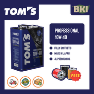 TOM'S Professional 10W40 Fully Synthetics Engine Oil (4L)