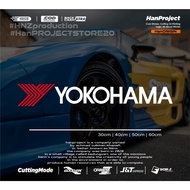 Yokohama STICKER Brand Car Tire STICKER CUTTING REFLECTIVE