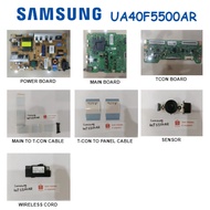 SAMSUNG LED TV UA40F5500AR UA40F5500ARXXM Power Board L42S1_DDY BN44-00645B Main Board BN41-01958B T