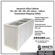 2ft 3ft 4ft 5ft 6ft Aluminum Alloy Aquarium Cabinet Stand 60cm 90cm 120cm 150cm 180cm Kabinet Akuari