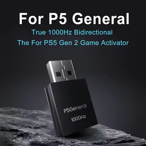 P5 General Game Activator True 1000Hz Poll Bidirectional Gamepad Converter USB Receiver Plug and Pla