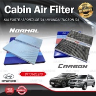 Cabin Air Filter Normal Carbon 97133-2E270 KIA Forte Sportage 2004 Hyundai Tucson 2004 Penapis Udara