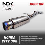 NDK knalpot Bolt ON HONDA CITY GD8 IDSI VTEC MUFFLER DK03V4 NDK CAR RACINGknalpot HONDA CITY GD8 NDK