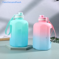Familiesandflash&gt; Big Water Bottle 2.2 Litre With Handle Time Marker Straw Leak Proof Half Gallon Large Capacity Huge Jug For Workout Gym Fitness well