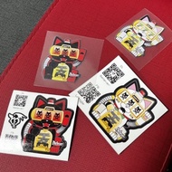 LJ-Longjie Film Original Lucky Cat Slot Machine Sticker 777