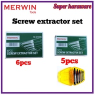 6pcs MERWIN SCREW EXTRACTOR SET 50- DS506/screw extractor/Extractor Screw