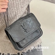 99新🈶購證❤️ ysl #灰色 #油蠟皮 #niki #小號