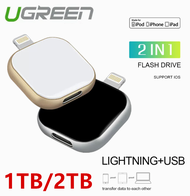 Apple U Disk 1TB/2TB OTG USB หน่วยความจำแฟลชไดรฟ์ OTG สติ๊กคีย์ยูเอสบีสำหรับ iPhone 14/13/12/11/XS/X/8/7/ 6 ไอแพดไอพอด Android