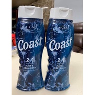 Coast 2in1 men's shower gel 532ml usa