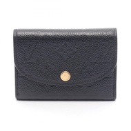 [二手]LOUIS VUITTONPortemonnaie Rosalie 零錢包，Monogram Empreinte，黑色，M81455，黑色皮革，女式