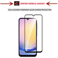 SAMSUNG GALAXY A15 (4G/5G) / SAMSUNG A25 (5G) /SAMSUNG A35 / SAMSUNG A55 FULL COVERED TEMPERED GLASS SCREEN PROTECTOR