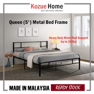 Kozue Gina Queen 5' Metal Bed Frame / Super Strong Metal Support / Katil Besi Queen / Murah dan Kukuh