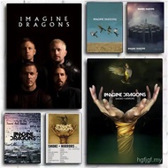Rock Band Imagine D-Dragons bones Painting Calligraphy Canvas Poster: Crease Free Waterproof Durable