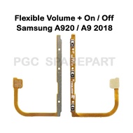 Flexible Power On Off Volume Connector Samsung A9 2018 / A920 / A920F