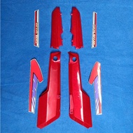 Win100 car fairing, honda win 100 red side cover, 96 year old, rain stamp