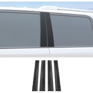 JWWY Car Window Center Pillar Decoration Strip Sticker Fit for 2010-2024 Toyota 4runner Exterior Acc