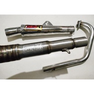 ☌❅DAENG SAI4 EXHAUST PIPE for RAIDER 150 CARB