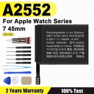 New A2552 For Apple Watch Series 7 45mm 309mAh Replacement iWatch Battery + Free Tools