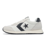 Converse Casual Shoes Omega Trainer Men's Women's Beige Black Retro Suede [ACS] A13323C