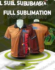 DepEd Matatag Sublimation Polo High Quality Customized Clothing Personalized DepEd Matatag Uniforms 