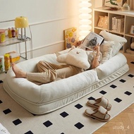 ‍🚢Human Kennel Lazy Sofa Foldable Sleeping Reclining Sofa Bed Room Bedroom Double Tatami Sofa Single