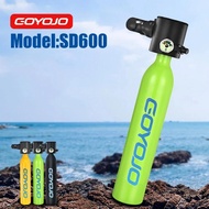 SD600 0.5L Mini Scuba Tank Dive  Diving Equipment Underwater Breath Device  Cylinder Oxygen  5-10 Mi