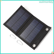 WU Waterproof Folding 10W  Charger Solar Cells  Pack Solar Panel