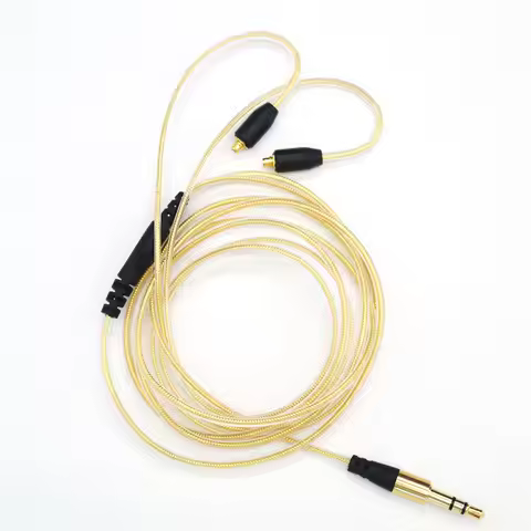 MMCX DIY Cable 120cm Nickel Plated Tin Copper for Shure SE215 SE315 SE425 SE535 SE846 UE900 TK200 T1