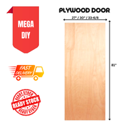 Plywood Wooden Door Pintu Plywood Pintu Kayu 三夹板门 Standard Size Custom Size