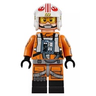 Original Lego Star Wars - Luke Skywalker (Pilot Suit, Printed Arms, Black Boots) 75355 Minifigure ne