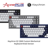 (AONE PLUS SS2) Keychron Q1 QMK Custom Mechanical Keyboard Knob Version V1