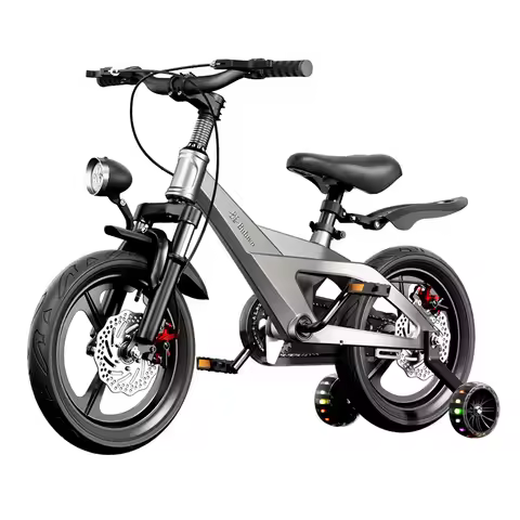 New Kids' Bicycle: Magnesium Alloy Integrated Wheel 3-9 for Boys/Girls