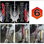 Shock Cylinder Sticker HONDA CRF250-300L CRF M RALLY