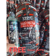 Flash Beast Tubeless Tire 60/80-14, 70/80-14, 80/80-14, 80/90-14, 90/90-14, 100/80-14, 110/80-14 60