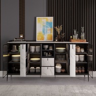 Nordic Cabinet Dining Cupboard Living Room Simple Wine Cabinet Storage Back Wall Tea Storage Kitchen